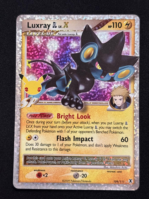 Luxray GL LV.X 109/111 - Inglés