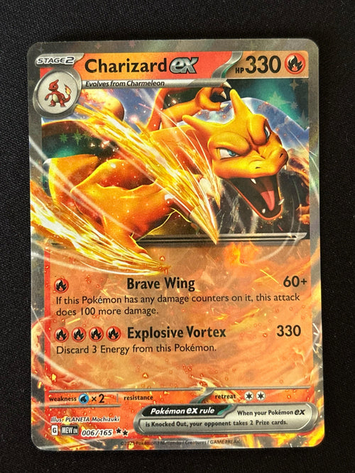 Charizard ex 006/165 - Inglés