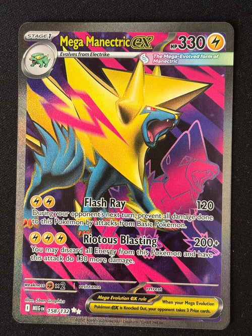 Mega Manectric ex 158/132 - Inglés