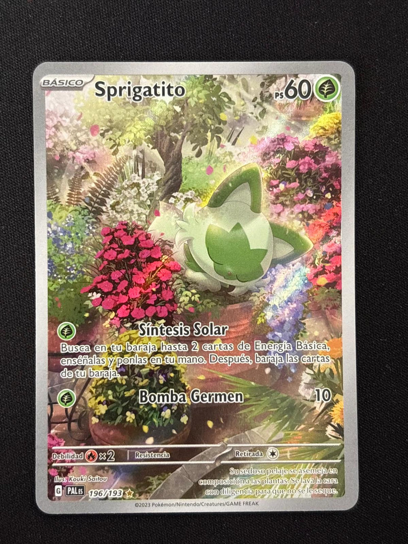 Sprigatito 196/193 - Evoluciones en Paldea - Español