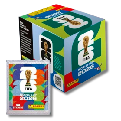 Caja de 50 sobres FIFA World Cup 2026 Sticker - Panini Cromos