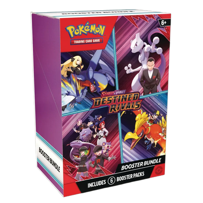 Booster Bundle Destined Rivals Pokémon Inglés | Caja sellada sobres TCG