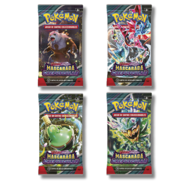 Sobre Pokémon Mascarada Crepuscular SV6 Español | Cartas TCG