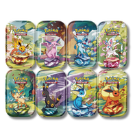 Mini Lata Pokémon Evoluciones Prismáticas | Lata TCG Coleccionable