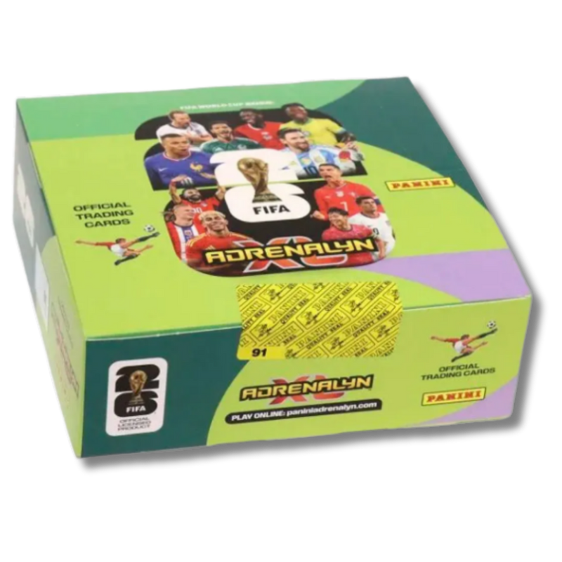 Caja de 24 sobres FIFA World Cup 2026 Adrenalyn XL - Panini Cromos