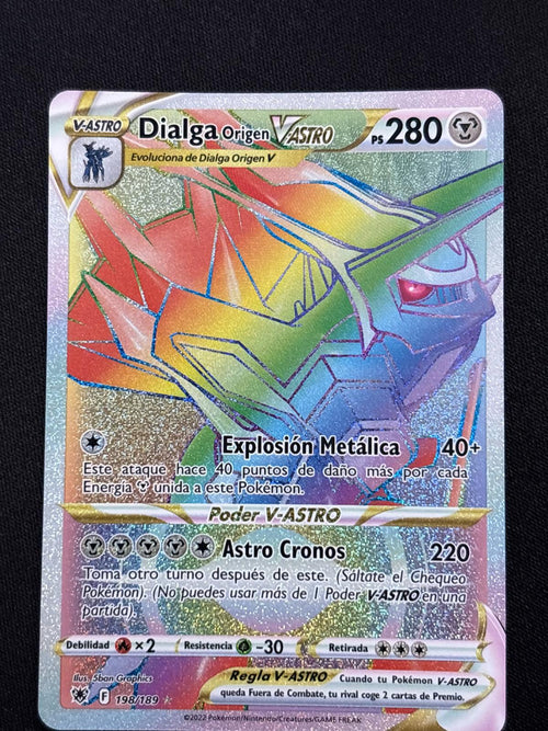 Dialga Origen V-ASTRO 198/189 - Resplandor Astral - Español