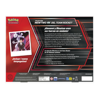 Mewtwo ex Team Rocket Pokémon Español | Caja colección TCG