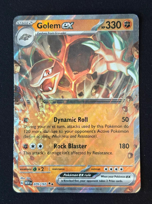 Golem ex 076/165 - Inglés