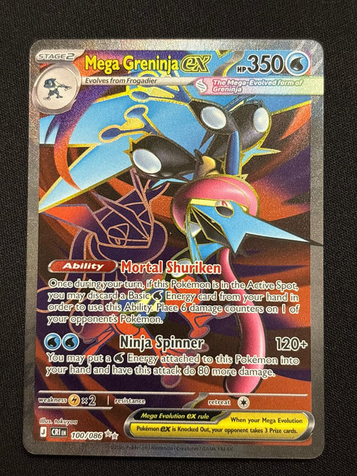 Mega Greninja ex 100/086 - Inglés