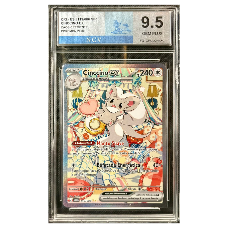 Cinccino ex 119/086 - NCV 9.5 - Español