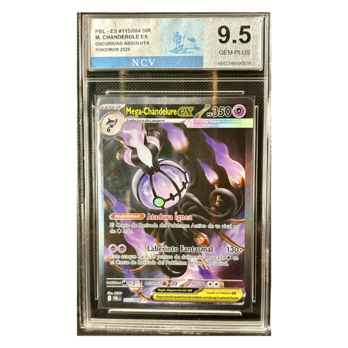 Mega Chandelure ex 115/084 - NCV 9.5 - Español