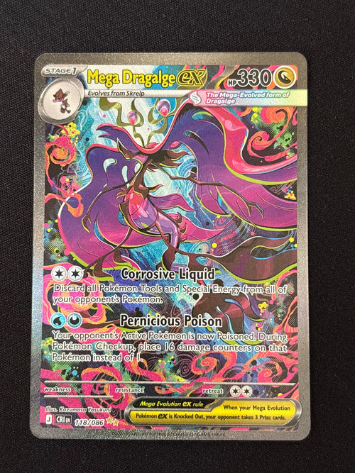 Mega Dragalge ex 118/086 - Chaos Rising - Inglés