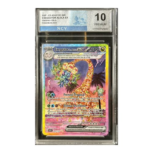 Exeggutor de Alola ex 242/191 - NCV 10 - Español