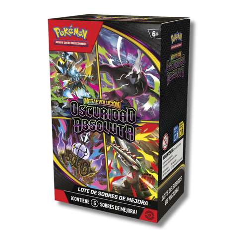 Booster Bundle Oscuridad Absoluta Pokémon Español | Caja sellada 6 sobres TCG