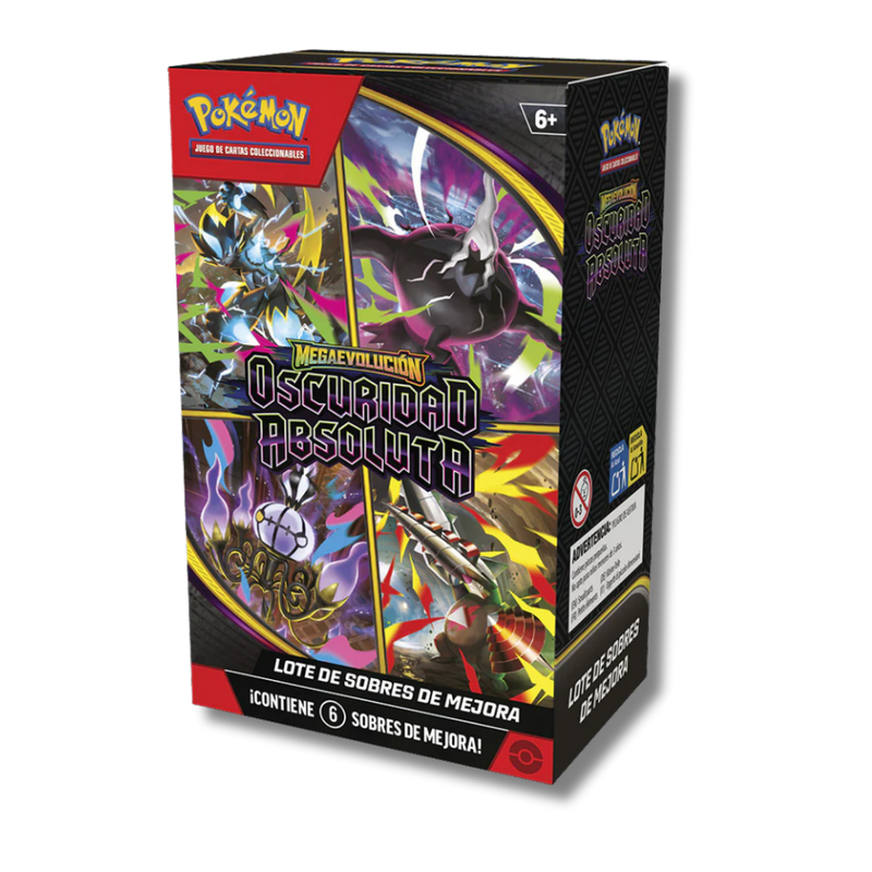 Booster Bundle Oscuridad Absoluta Pokémon Español | Caja sellada 6 sobres TCG