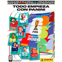 Pack de Álbum de regalo + Caja de 50 sobres FIFA World Cup 2026 Sticker - Panini Cromos
