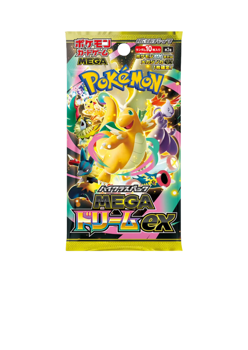 Sobre Mega Dream m2a Japonés | 10 Cartas Pokémon TCG