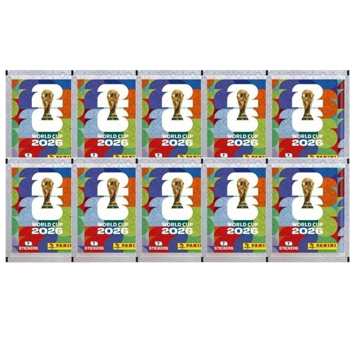 Pack de 10 sobres FIFA World Cup 2026 Sticker - Panini Cromos