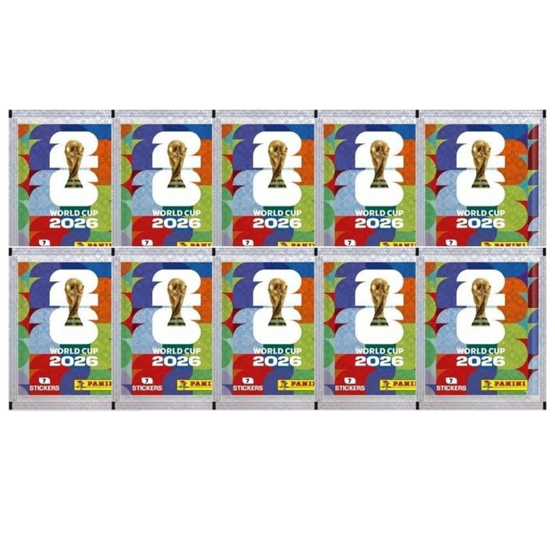 Pack de 10 sobres FIFA World Cup 2026 Sticker - Panini Cromos