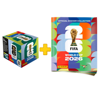 Pack de Álbum de regalo + Caja de 50 sobres FIFA World Cup 2026 Sticker - Panini Cromos