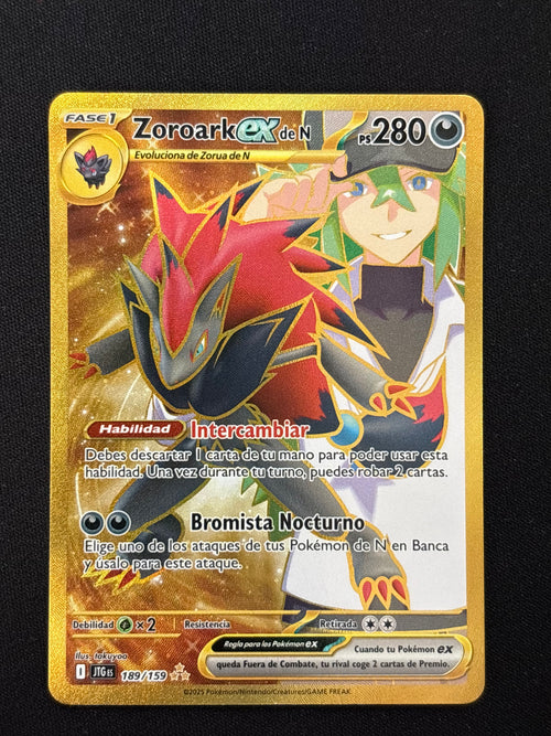 Zoroark ex de N 189/159 - Juntos de Aventuras - Español