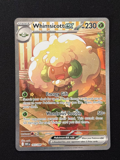 Whimsicott ex 165/086 - White Flare - Inglés