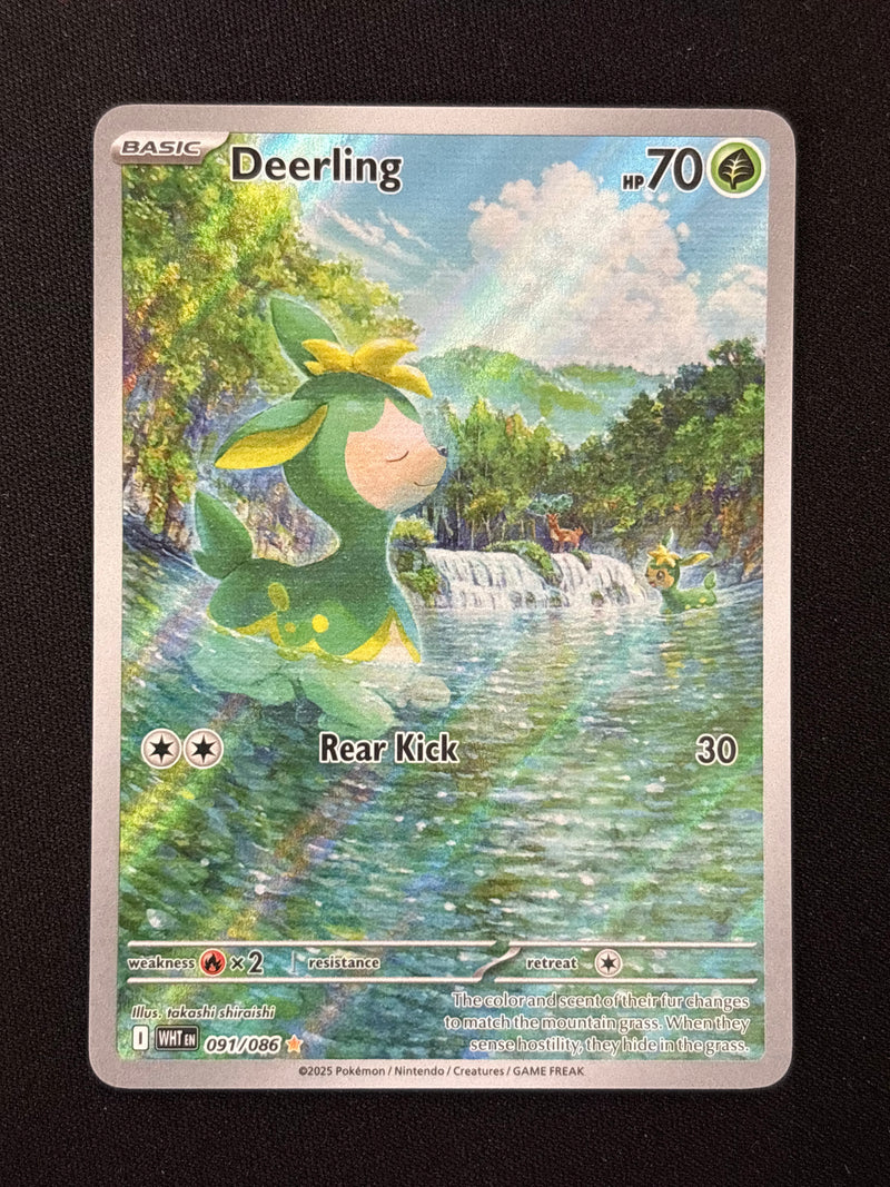 Deerling 091/086 - White Flare - Inglés