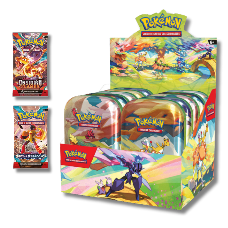 Pack Mini Latas Pokémon Vibrant Paldea | Colección TCG