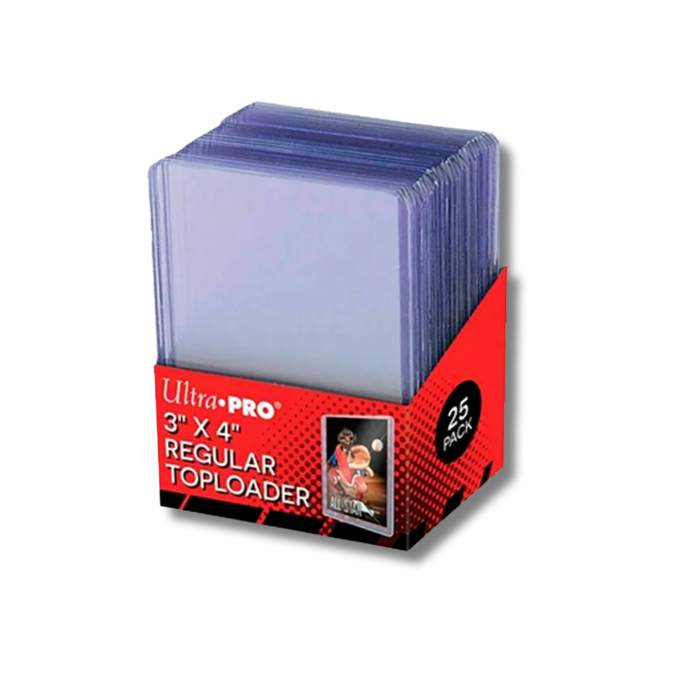 Toploader Ultra Pro Regular 25 unidades | Fundas rígidas cartas TCG