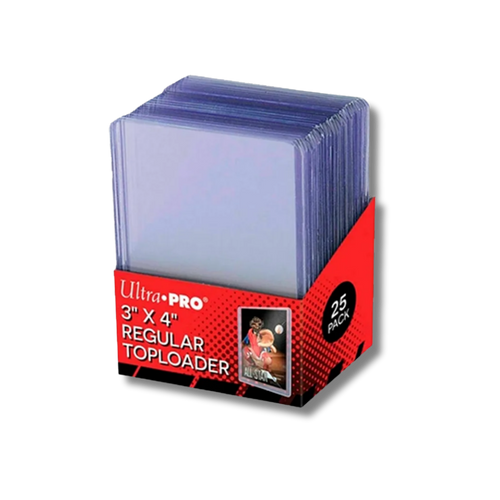 Toploader Ultra Pro Regular 25 unidades | Fundas rígidas cartas TCG