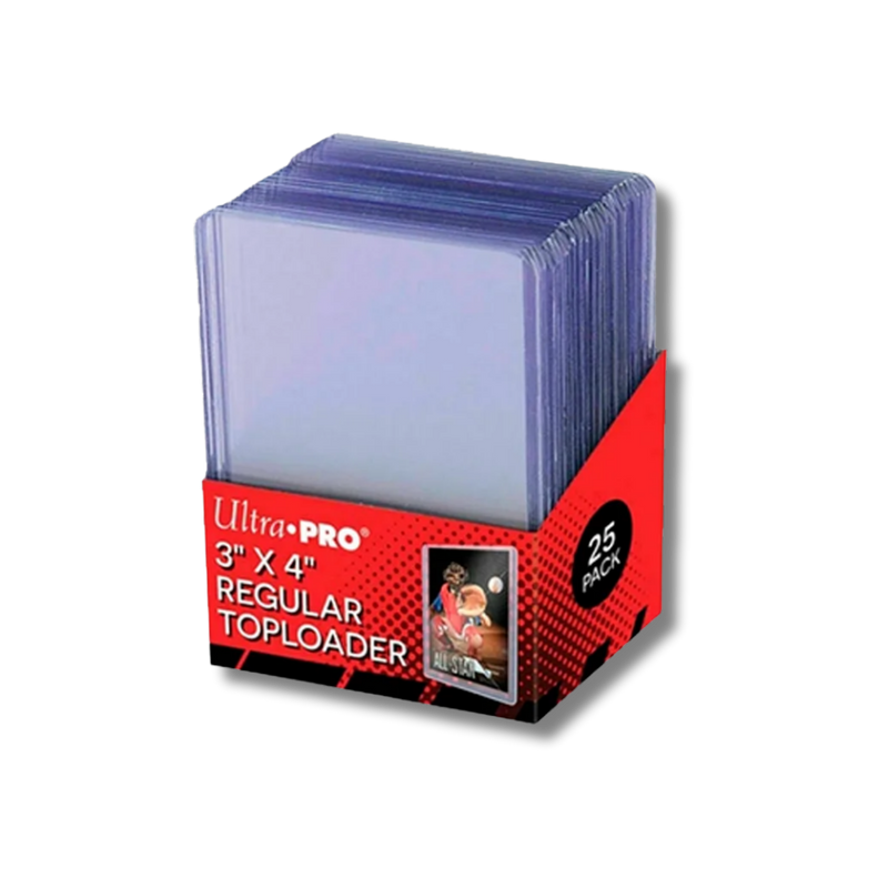 Toploader Ultra Pro Regular 25 unidades | Fundas rígidas cartas TCG