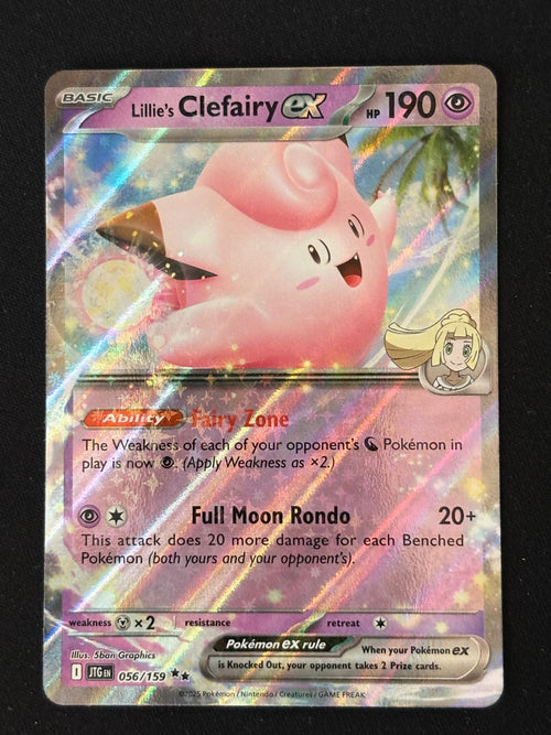 Lillie's Clefairy ex 076/159 - Inglés
