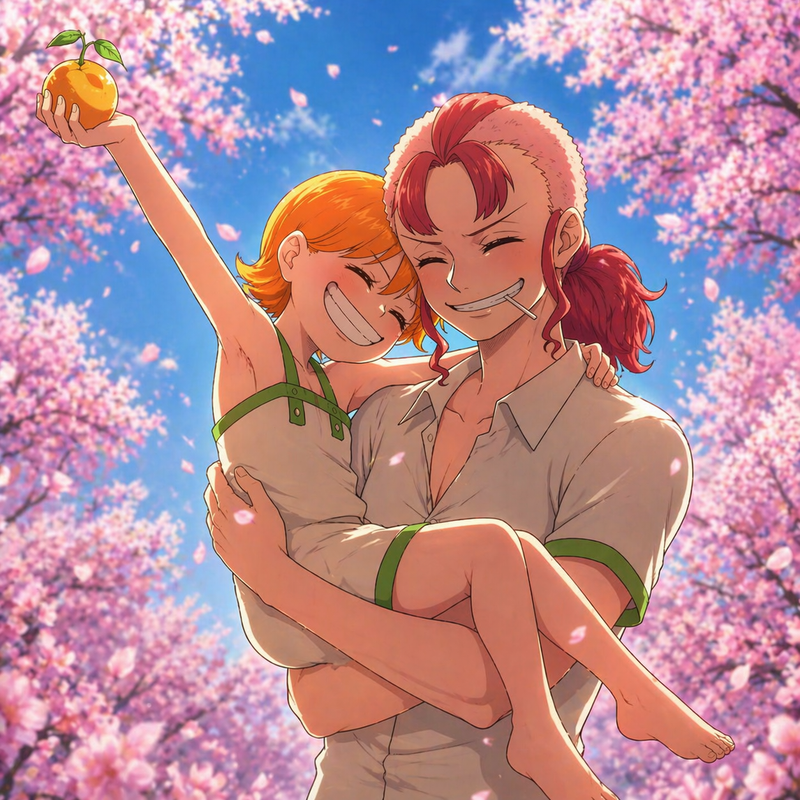 Bellemere y Nami One Piece especial día de la madre tiger cards