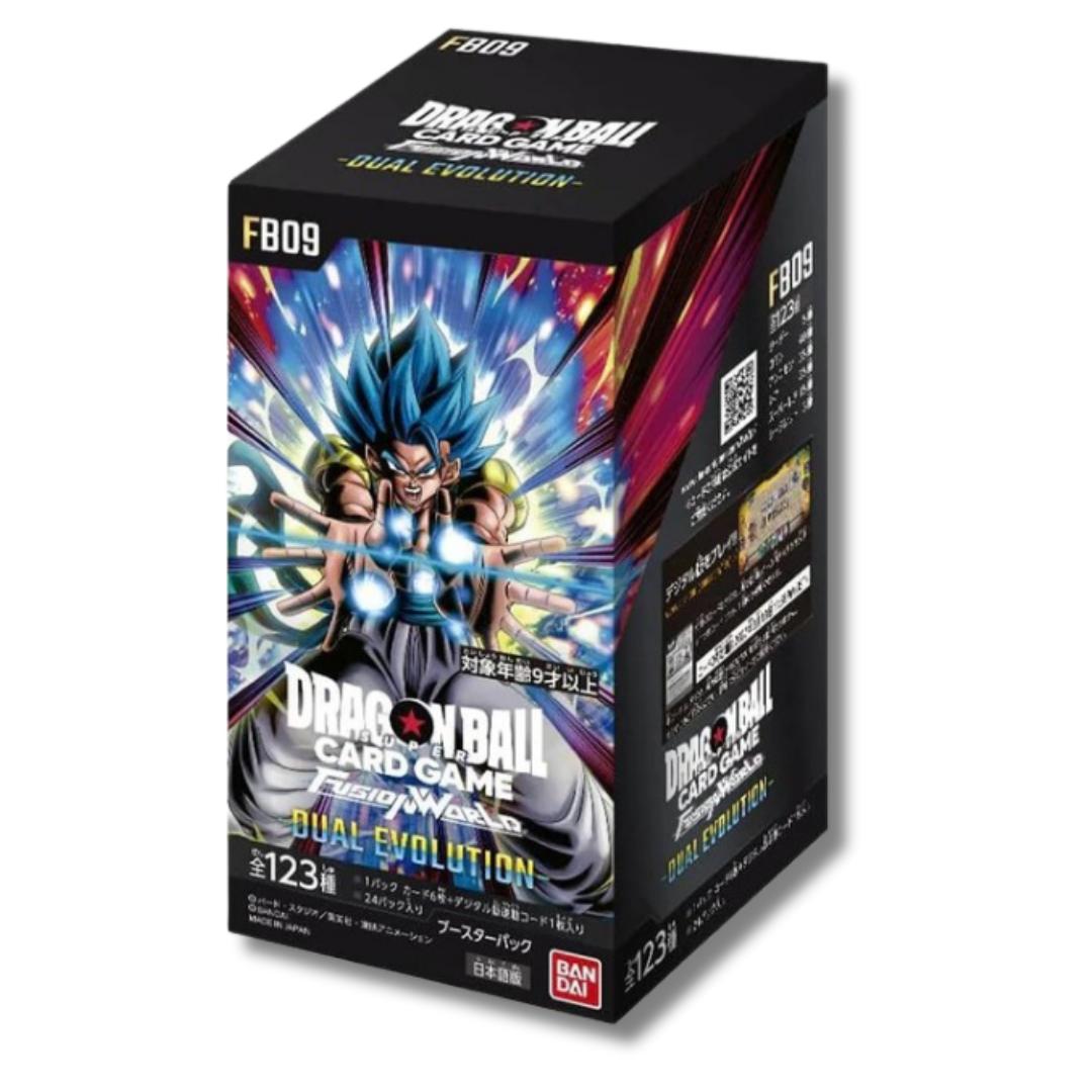 Booster Box FB09 Dual Evolution Dragon Ball Fusion World Japonés| Caja 24 sobres