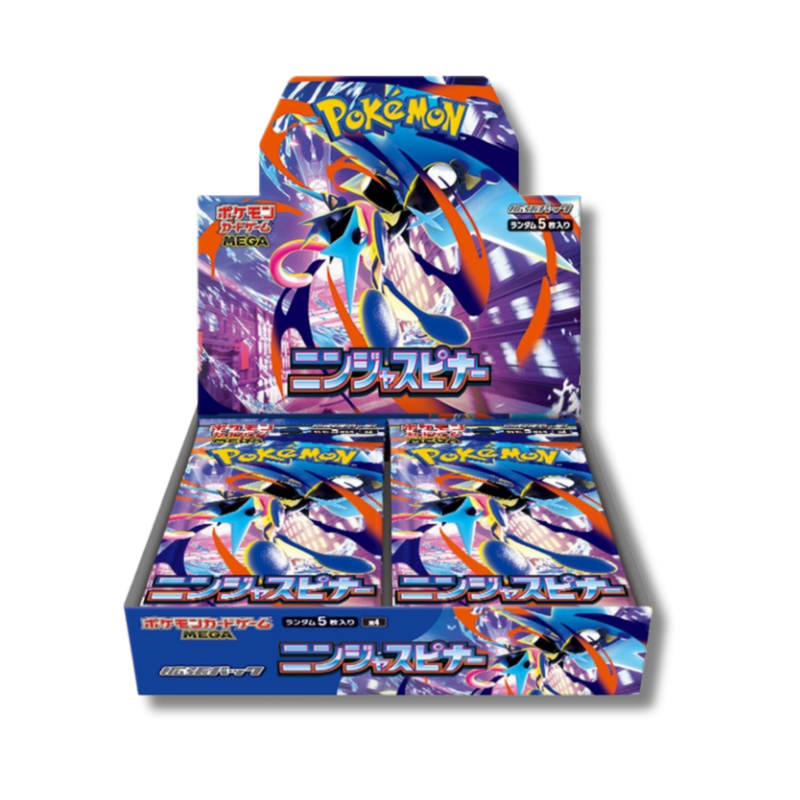 Booster Box Ninja Spinner M4 Japonés | Caja sellada 30 sobres Pokémon TCG