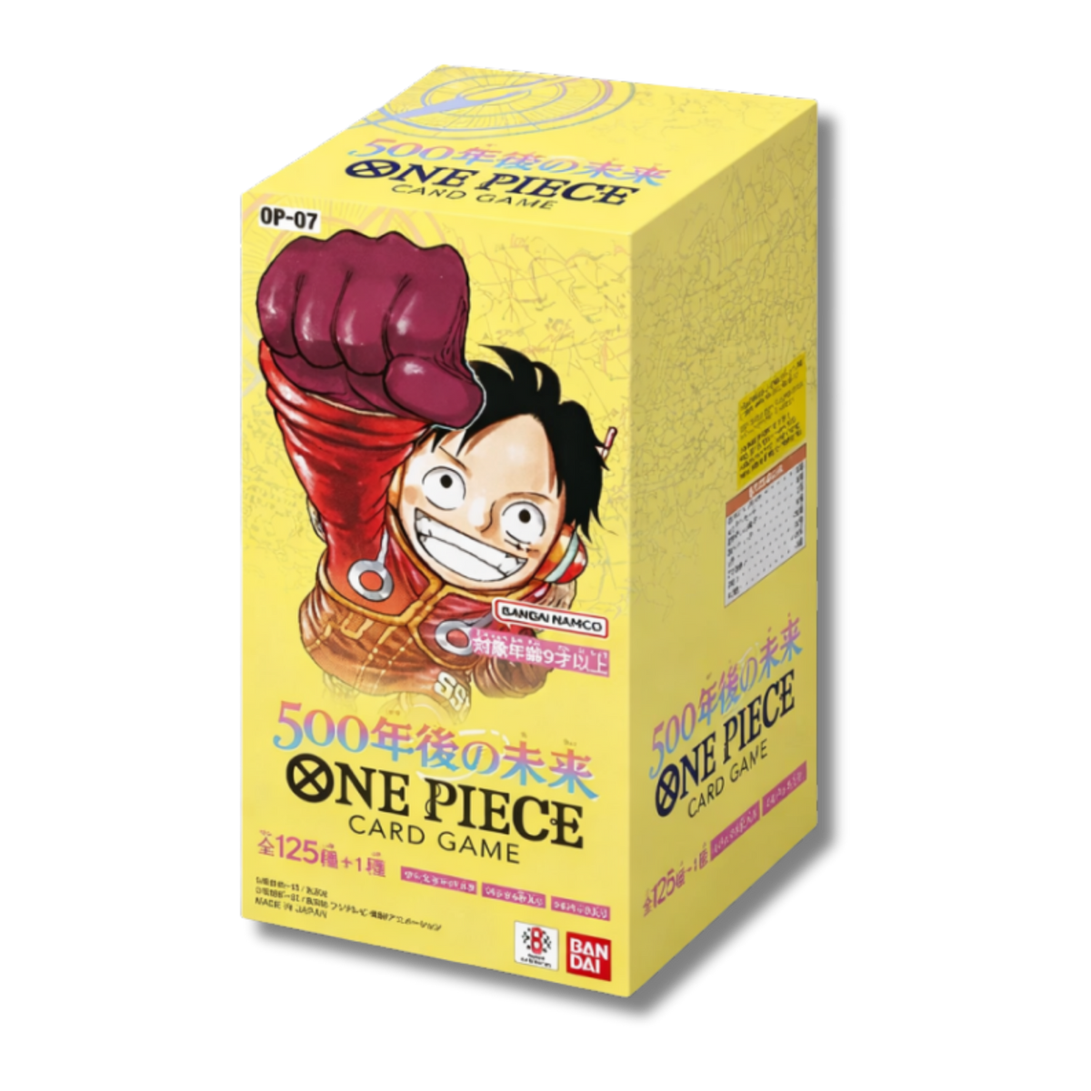 Caja sellada 24 sobres One Piece Card Game OP07 500 Years in the Future Japonés original en Tiger Cards
