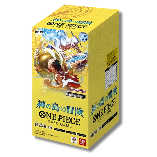 Booster Box OP15 Adventure on the Island of the Gods Japonés | One Booster Box OP15 Adventure on the Island of the Gods Japonés | One