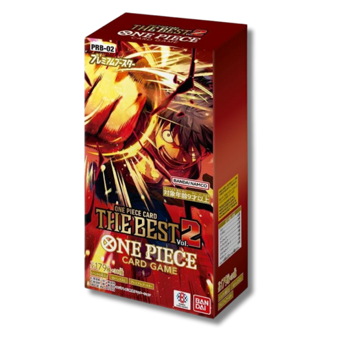 Booster Box One Piece PRB-02: The Best Premium Japonés | Caja Sellada 10 Sobres Premium