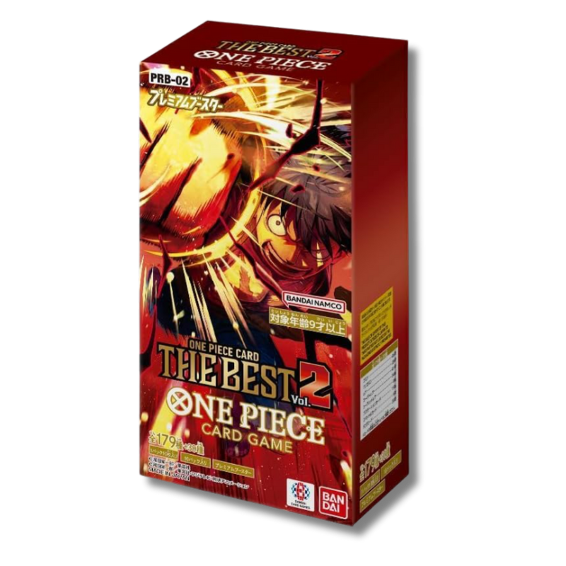 Booster Box One Piece PRB-02: The Best Premium Japonés | Caja Sellada 10 Sobres Premium