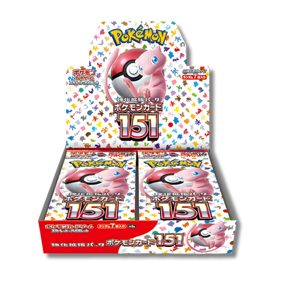 Booster Box Pokémon 151 SV2a Japonés | Caja sellada 20 sobres TCG