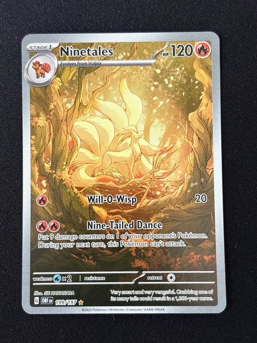 Ninetales 199/197 - Obsidian Flames - Inglés