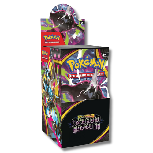 Caja Oscuridad Absoluta Pokémon Español | Caja sellada 18 sobres TCG