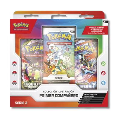 Caja de Colección Ilustración First Partner 2 Español | Colección Pokémon TCG
