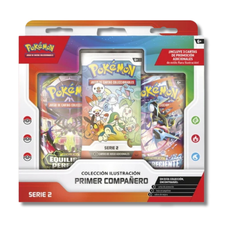 Caja de Colección Ilustración First Partner 2 Español | Colección Pokémon TCG