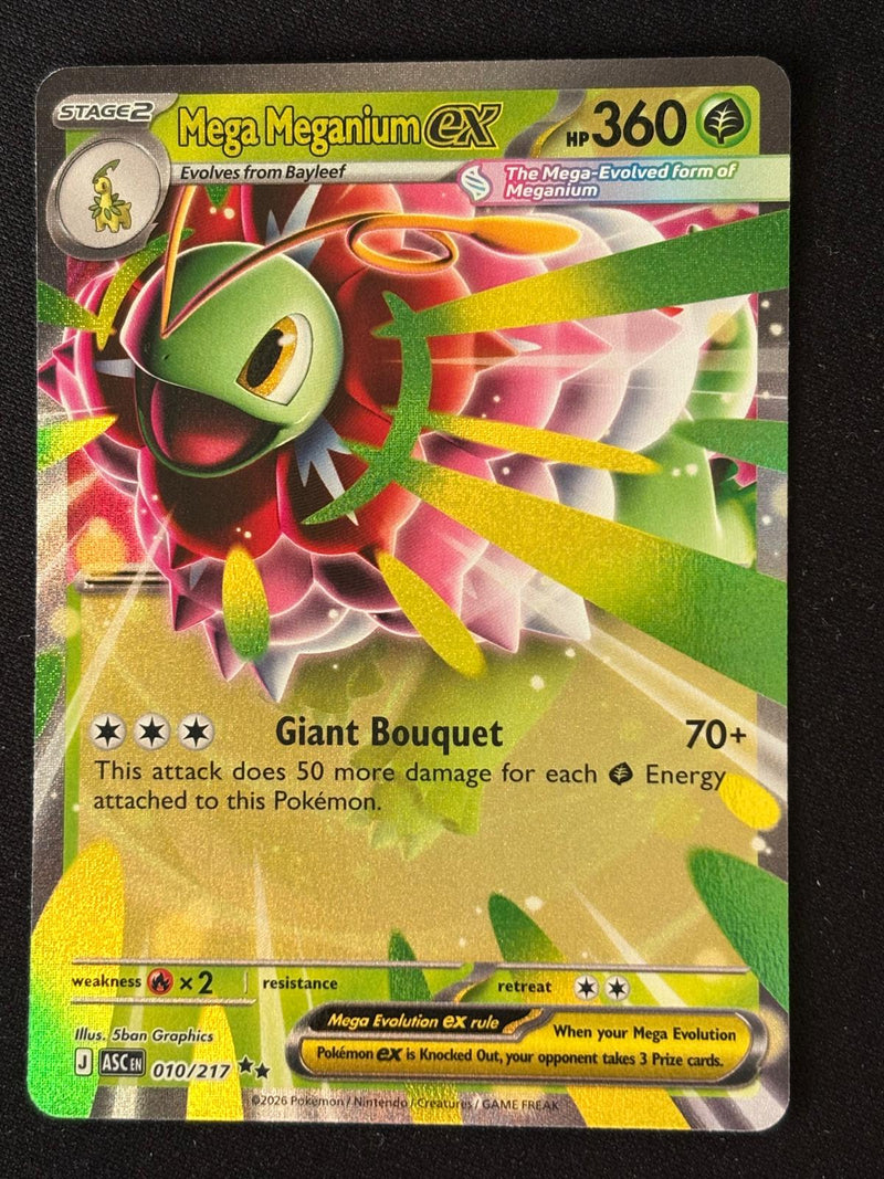 Mega Meganium ex 010/217 - Inglés