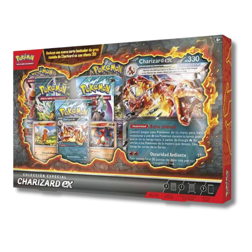 Colección Especial Charizard ex Pokémon Español | Caja TCG