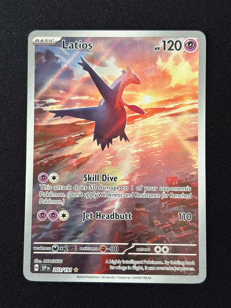 Latios 203/191 - Surging Sparks - Inglés