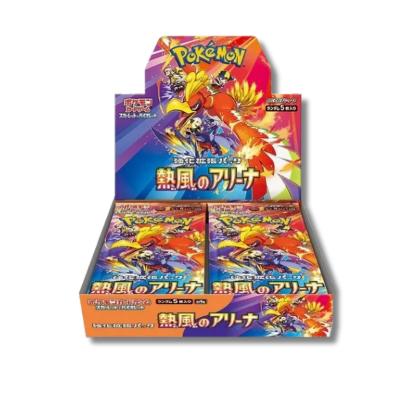 Booster Box SV9A Heat Wave Arena Pokémon Japonés | Caja sellada 30 sobres Pokémon TCG