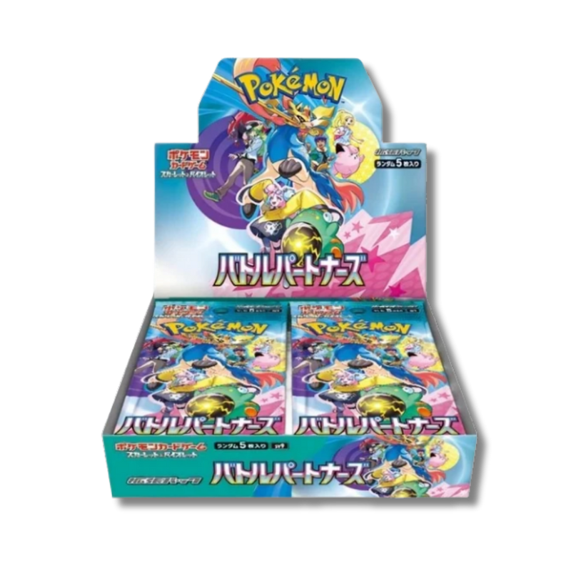 Booster Box SV9-Battle Partners Pokémon Japonés | Caja sellada 30 sobres Pokémon TCG (Copia)