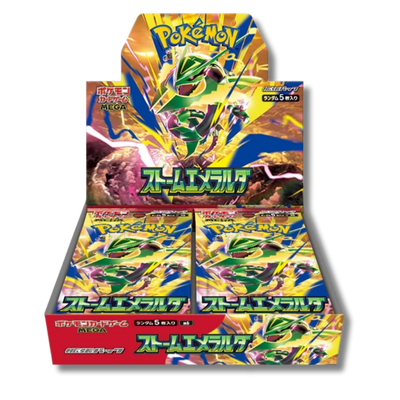 Booster Box M6 Storm Emeralda Pokémon Japonés | Caja sellada 30 sobres Pokémon TCG